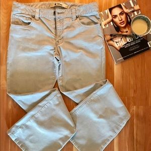 WINTER.  GAP pale blue “ Curvey Low Rise “ pants